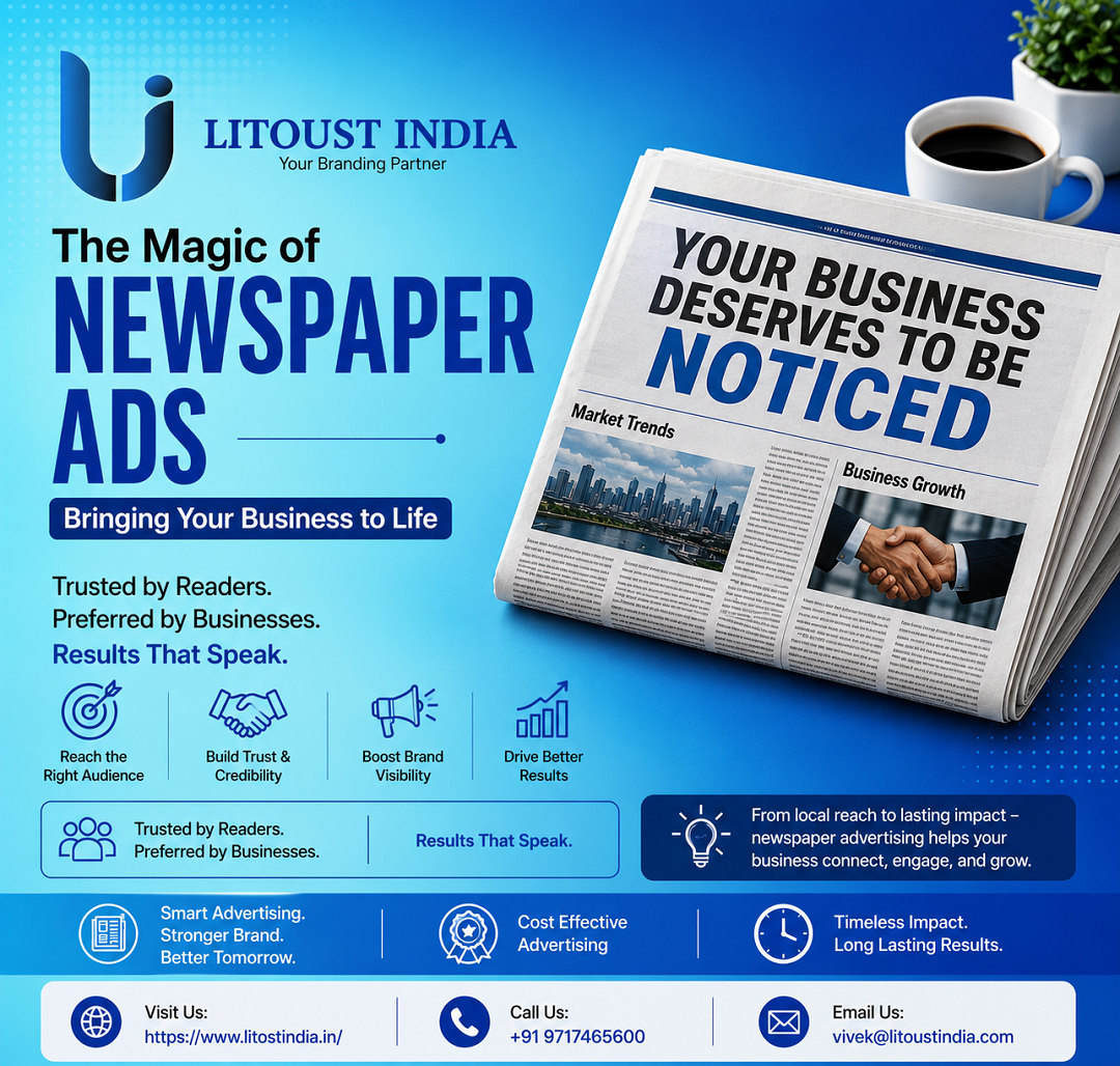 The Magic of Newspaper Ads: Bringing Your Business to Life